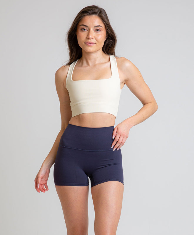 Short Cintura Compresiva Azul Marino