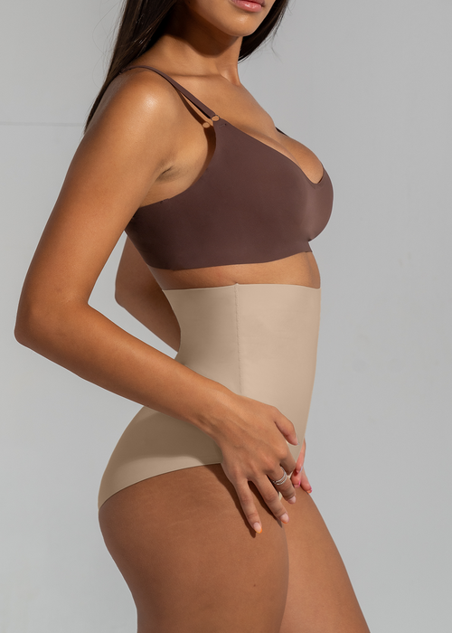 Braguita reductora invisible beige