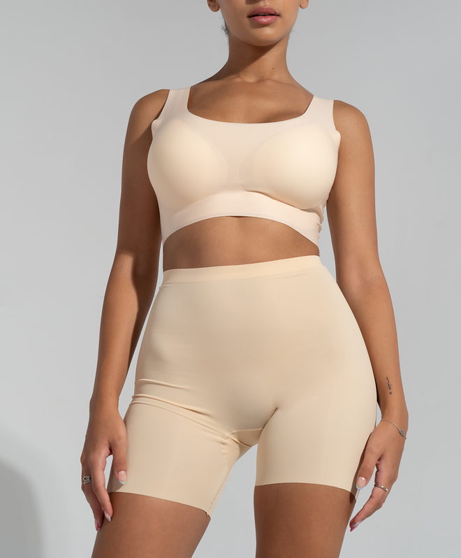 Short Antirozaduras Beige