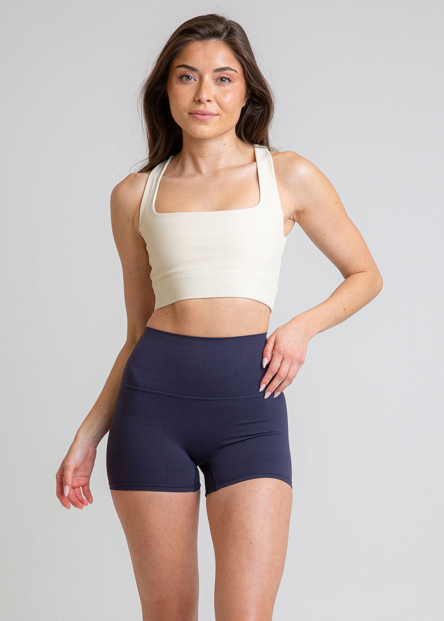 Short Cintura Compresiva Azul Marino