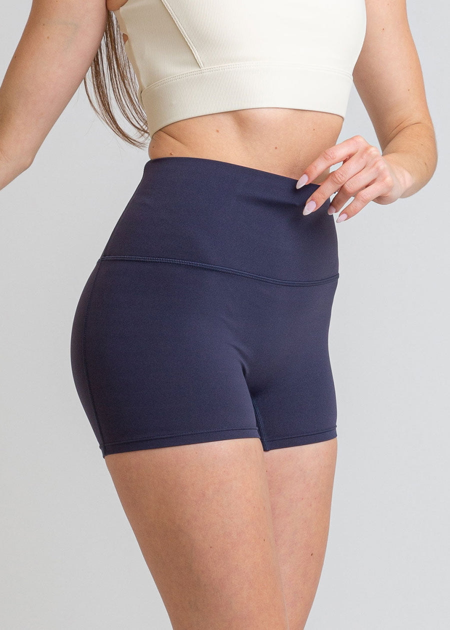 Short Cintura Compresiva Azul Marino