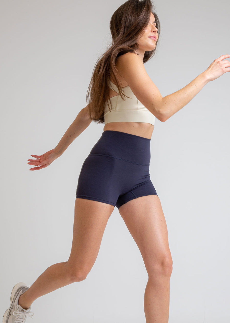 Short Cintura Compresiva Azul Marino