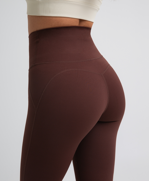 Leggings Cintura Compresiva Chocolate