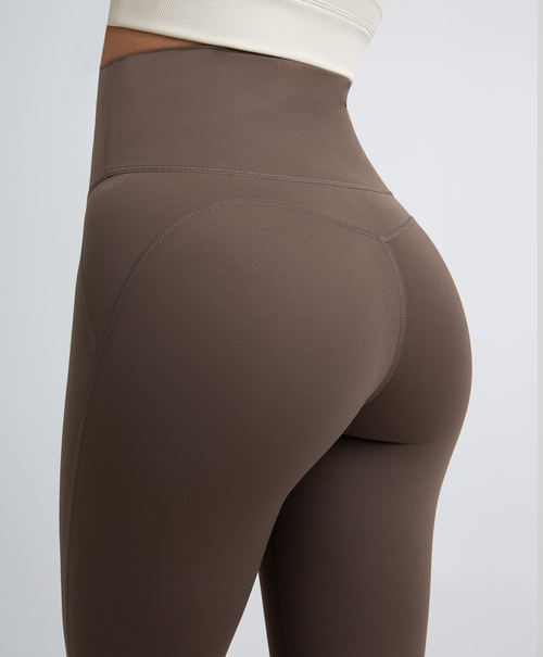 Leggings Cintura Compresiva Moca