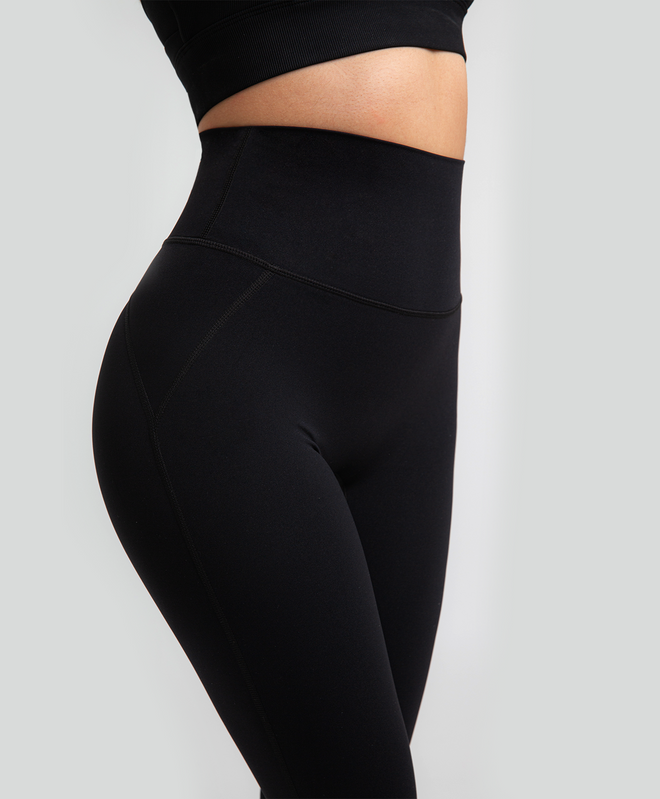 Leggings Cintura Compresiva Negros