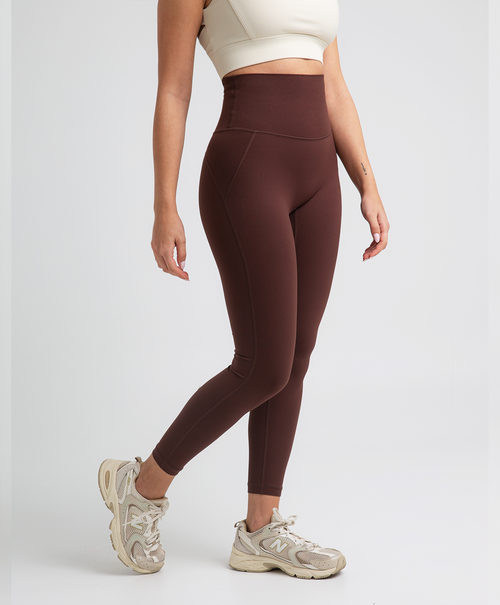 Leggings Cintura Compresiva Chocolate