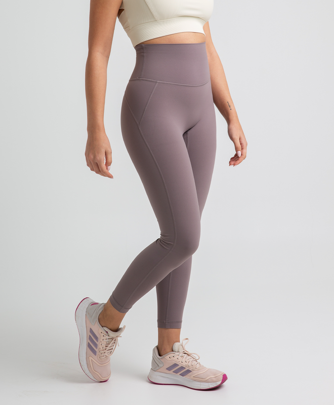 Leggings Cintura Compresiva Lila