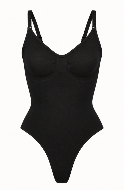 Body reductor tanga negro