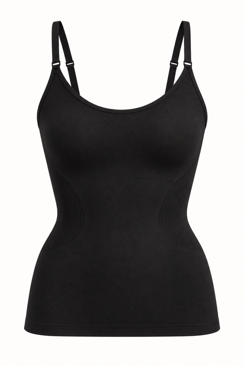 Camiseta interior reductora negra