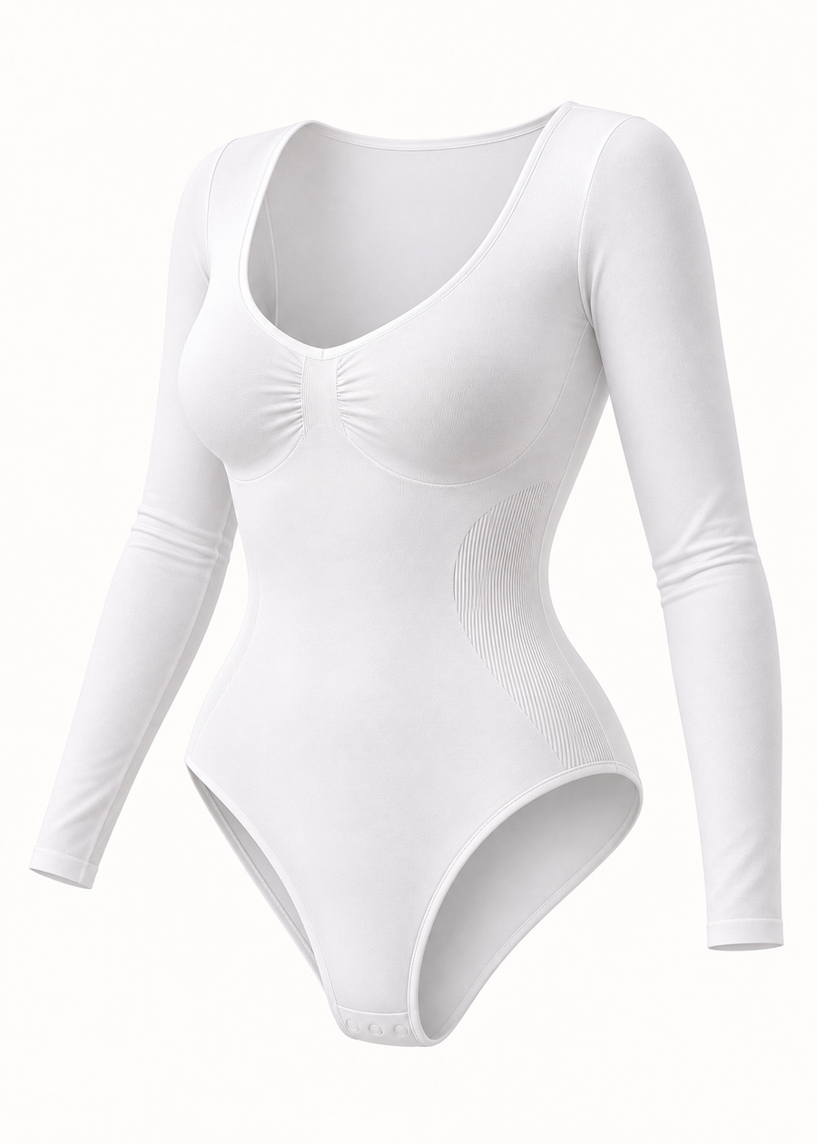 Body reductor manga larga