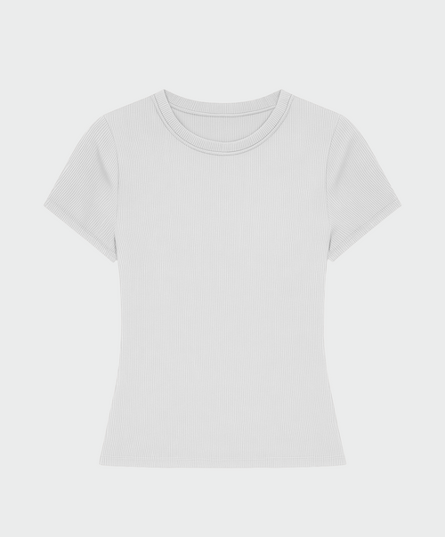 Camiseta modal premium blanca