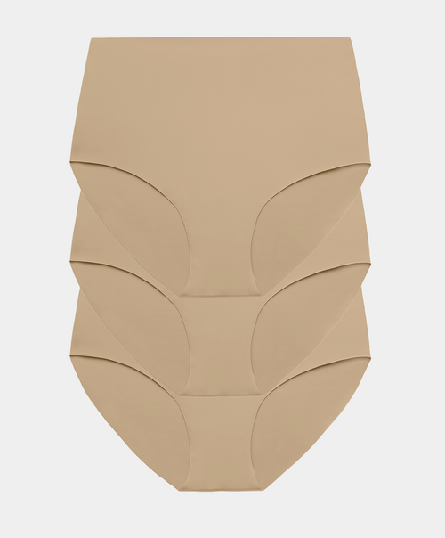 Pack 3 Braguitas moldeadoras nude