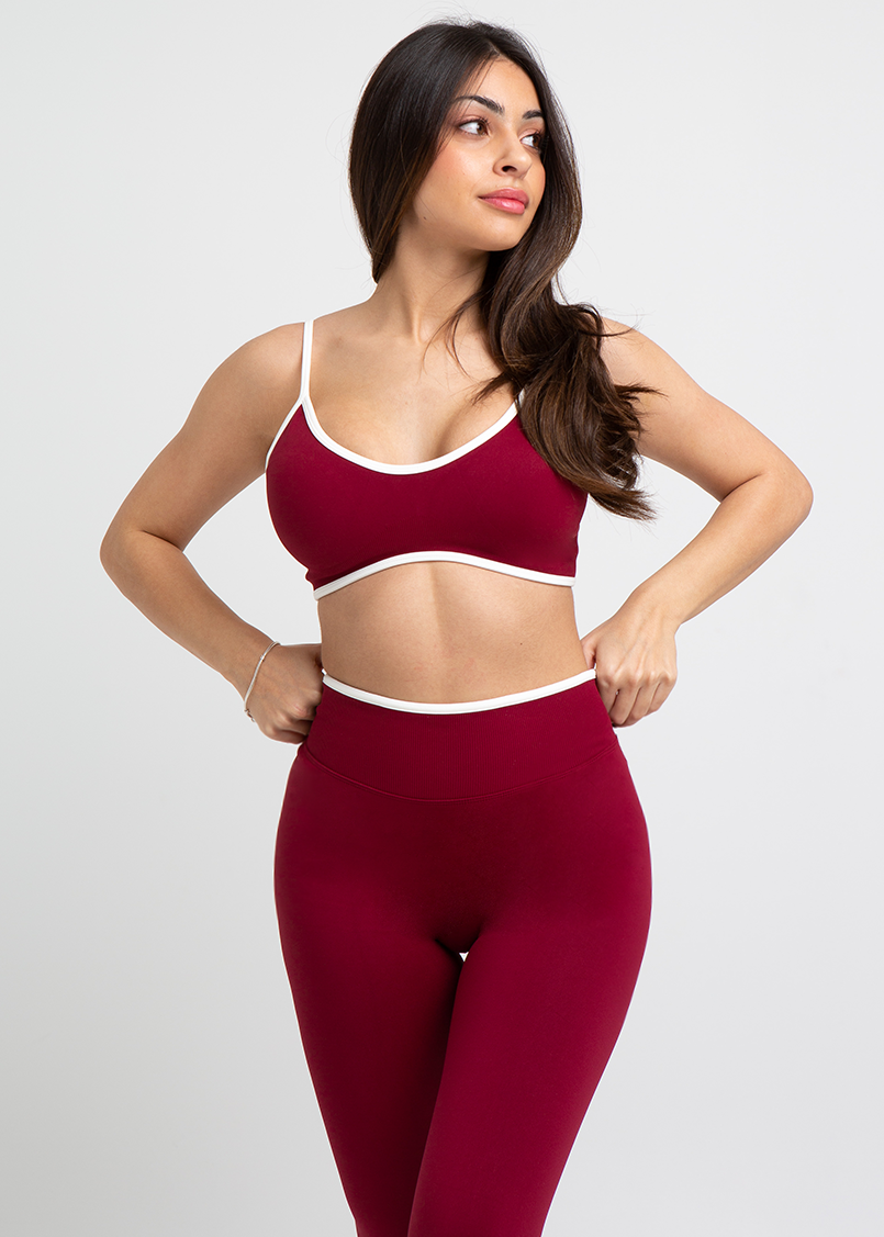 Legging Glúteo Lift Burdeos