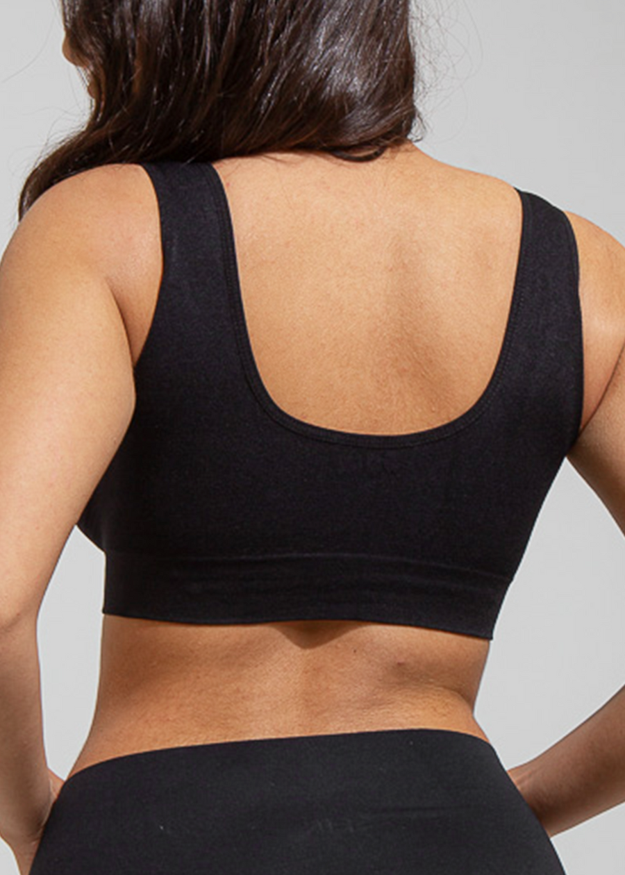 Top Seamless Sculpt Negro