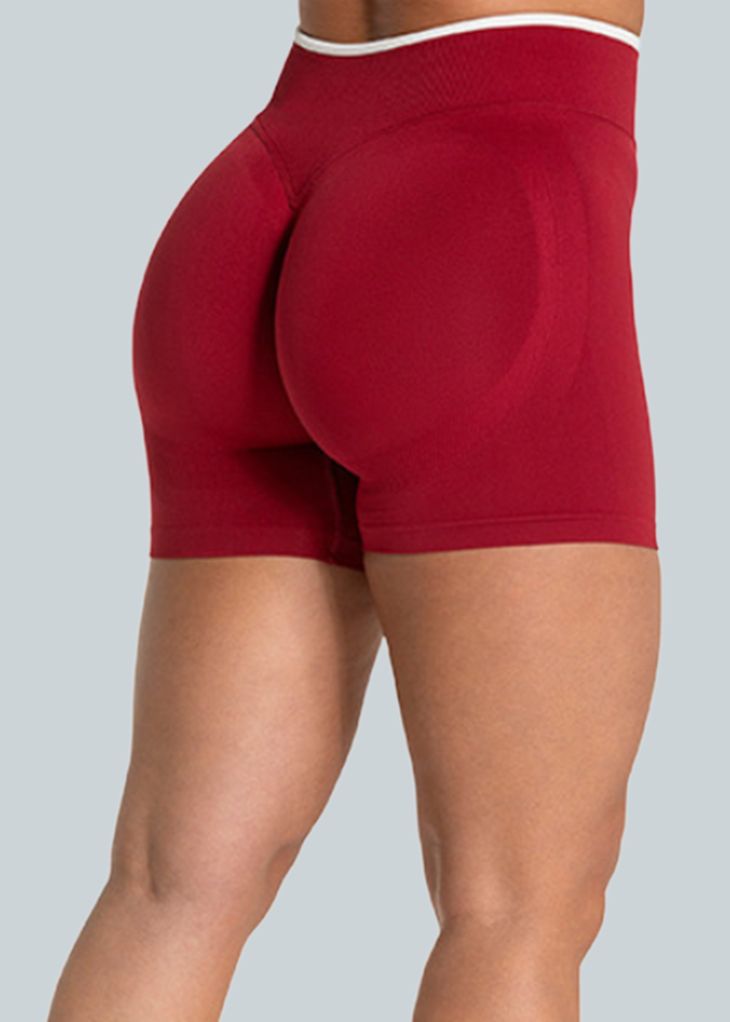 Short Glúteo Lift Burdeos 10cm
