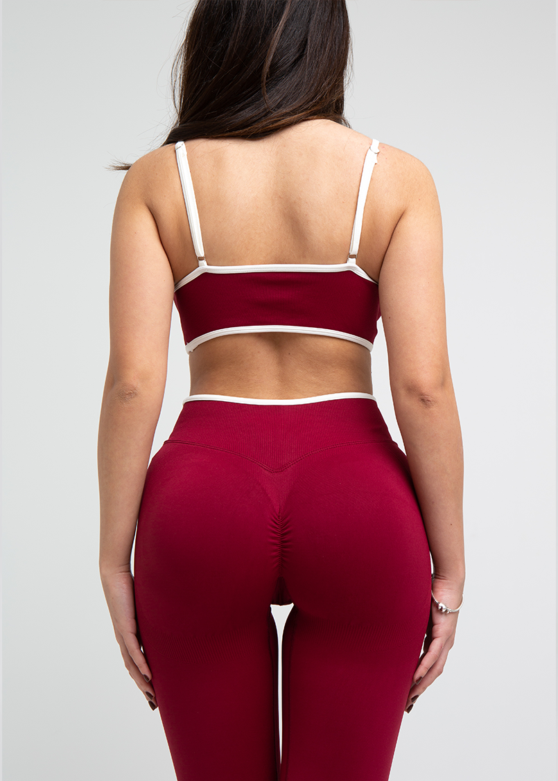 Legging Glúteo Lift Burdeos