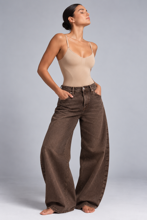 Control Total Shaping Bodysuit – Beige