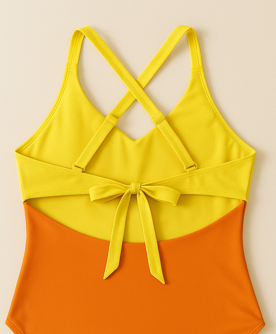 Bañador reductor Cut Out Bicolor