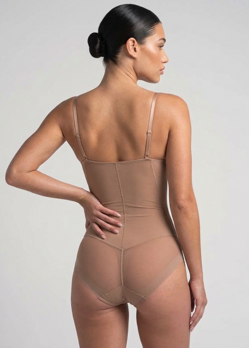 Beige cups body shaper