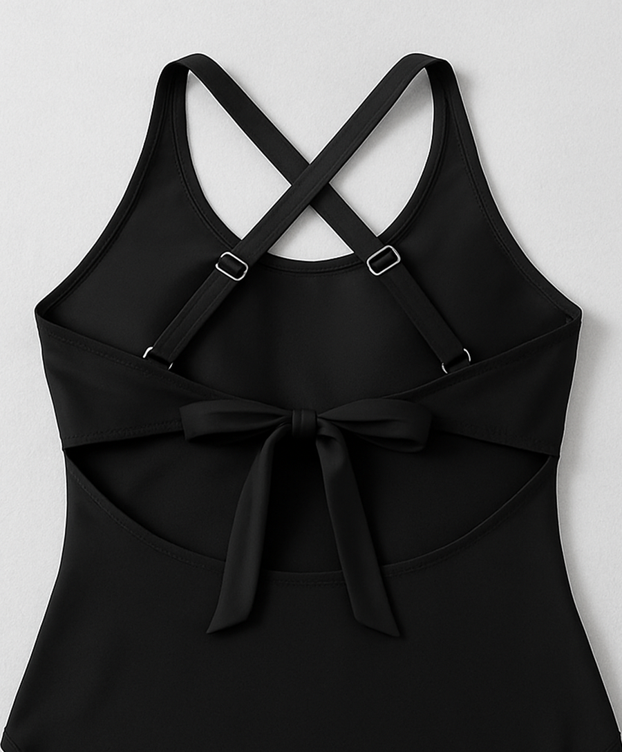 Bañador reductor Cut Out Negro