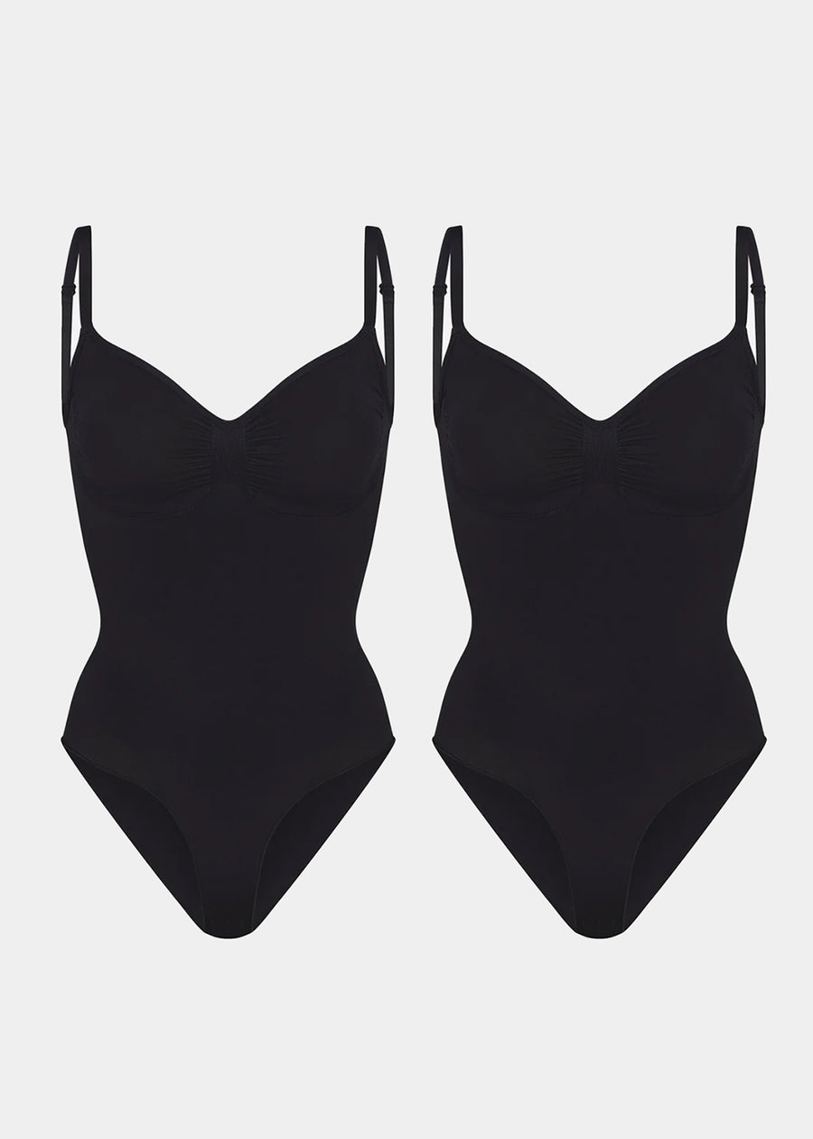 Pack 2 Bodies Reductores Negros Control Total