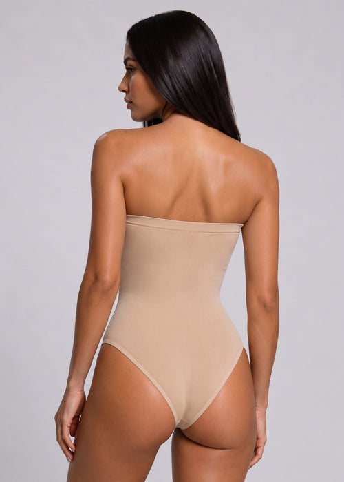 Body Reductor Palabra De Honor Con Tirantes Extraibles Nude
